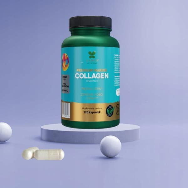 LANCO PREMIUM MARINT KOLLAGEN marint fiskkollagen 2400 mg 120 kapslar