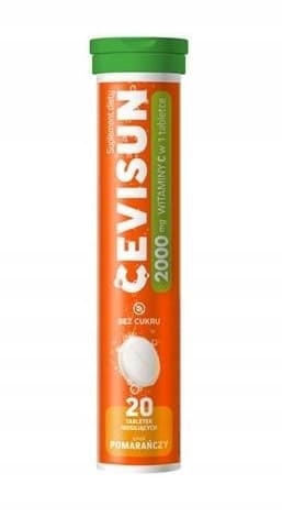 CEVISUN C-vitamin 2000 mg IMMUNITET 20 brustabletter