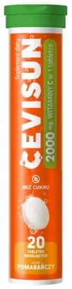 CEVISUN C-vitamin 2000 mg IMMUNITET 20 brustabletter
