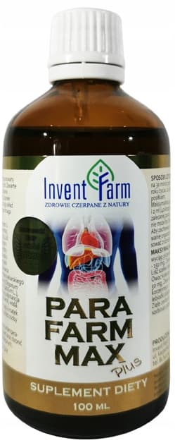 INVENT FARM PARA FARM MAX PLUS droppar malörttimjan 100 ml