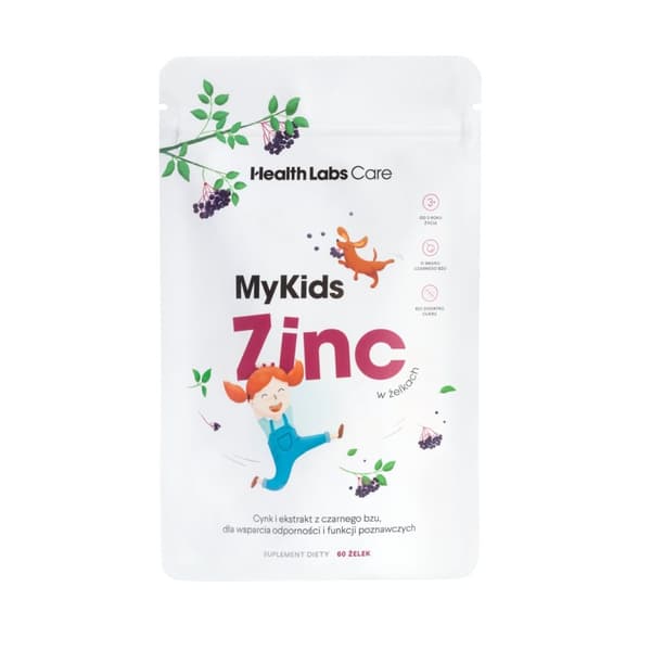 Health Labs MyKids Zink ZINC IMMUNITET för barn 60 geléer