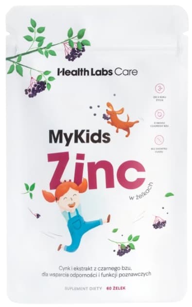 Health Labs MyKids Zink ZINC IMMUNITET för barn 60 geléer