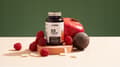 Miniatyrbild 3 av 5: VITAMIN D3 FORTE vitamin D 8000 IE benimmunitet UNS 60 kapslar
