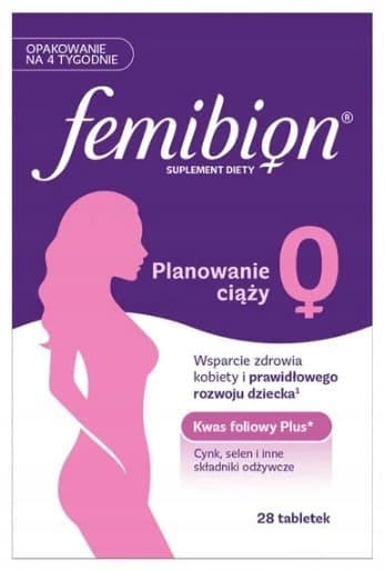 Femibion 0 Graviditetsplanering 28 tabletter
