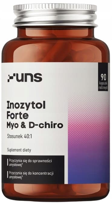 INOZYTOL FORTE MYO & D-CHIRO stressnerver koncentration UNS 90 kapslar
