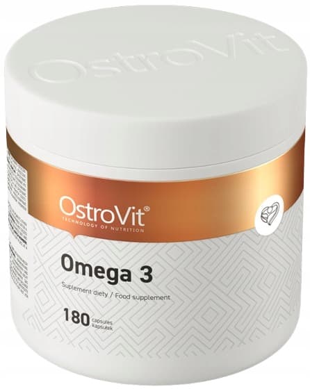 OstroVit OMEGA 3 fettsyror EPA DHA immunitet 180 kapslar