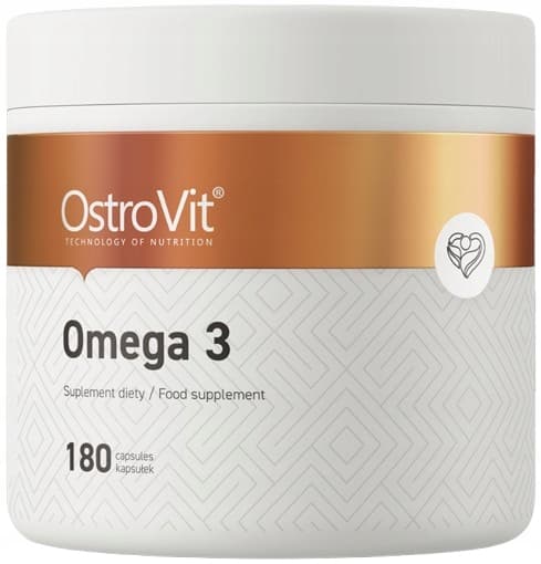 OstroVit OMEGA 3 fettsyror EPA DHA immunitet 180 kapslar