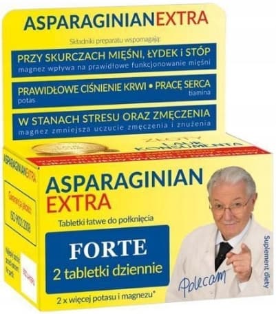 Asparaginian Extra forte MAGNESIUM KALIUM CRAP 50