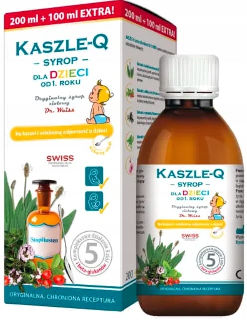 COUGH-Q hostmedicin för barn 300 ml