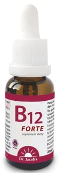 Miniatyrbild 4 av 4: DR. JACOBS Vitamin B12 Forte energidroppar för nervsystemet 20 ml