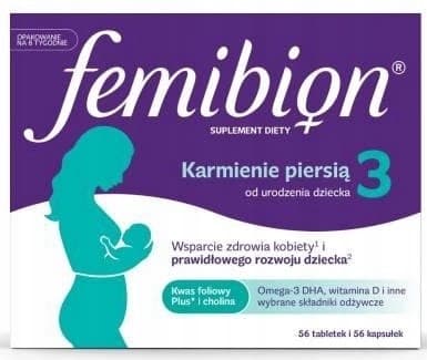 Femibion 3 Amning FOLSYRA 56 tabletter + 56 kapslar