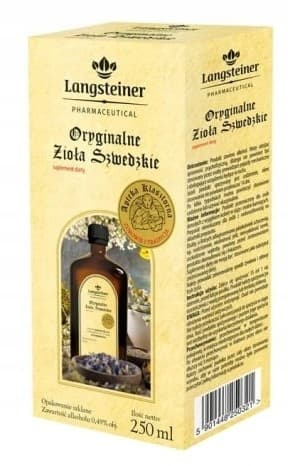 Svenska örter för matsmältning Langsteiner 250 ml