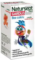 Miniatyrbild 1 av 2: Natursept Med halstabletter sockerfria jordgubbsklubbor