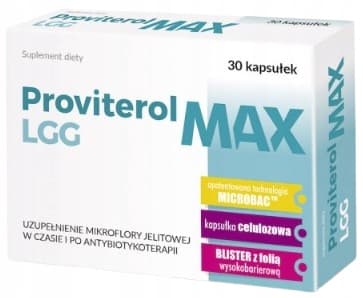 PROVITEROL LGG MAX probiotiska tarmar immunitet Salvum Lab 30 kapslar