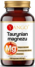 Miniatyrbild 1 av 7: MAGNESIUMTAURIN 200 mg magnesium Yango 60 kapslar.