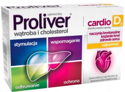 PROLIVER CARDIO D3 leverkolesterol vitamin D 30 tabletter