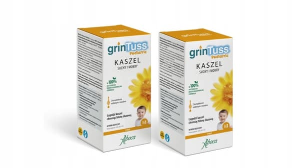 GRINTUSS PEDIATRISK hostmedicin för barn 128 g