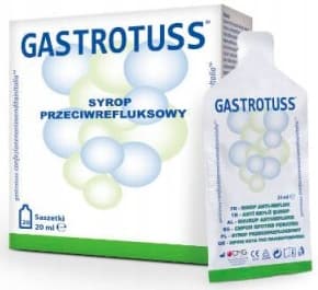GASTROTUSS antirefluxsirap 20 dospåsar x 20 ml