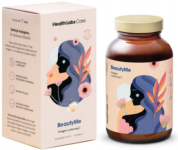 BeautyMe Kollagen med C-vitamin Health Labs 114g