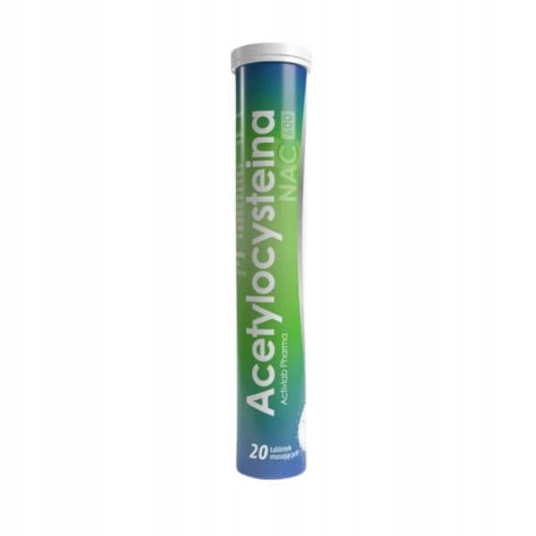 ACETYLCYSTEIN NAC 600 HOSTA Activlab 20 tabletter