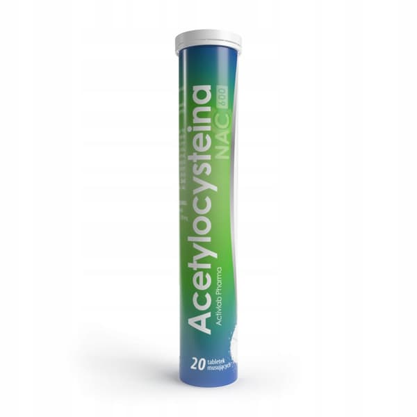 ACETYLCYSTEIN NAC 600 HOSTA Activlab 20 tabletter