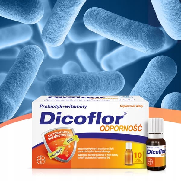 DICOFLOR Vitamin Immunitet PROBIOTIKA 10 hætteglas