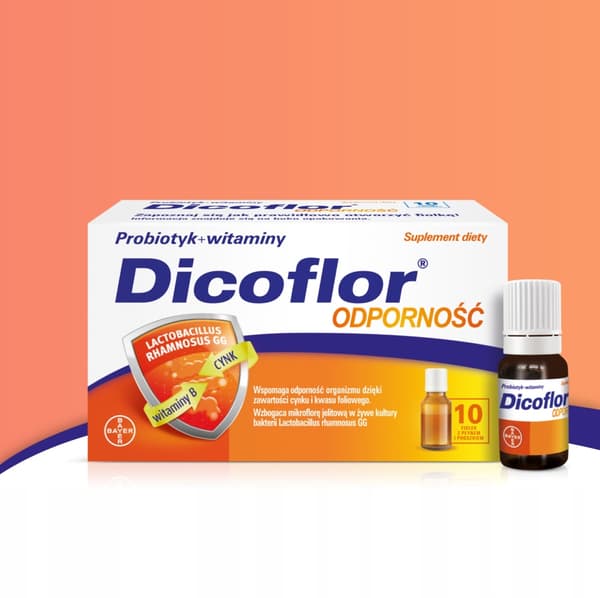 DICOFLOR Vitamin Immunitet PROBIOTIKA 10 hætteglas
