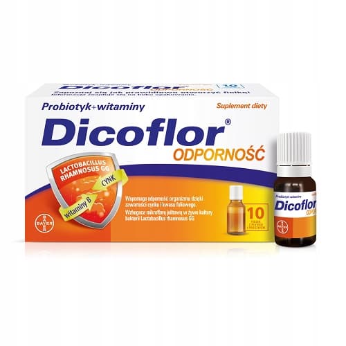 DICOFLOR Vitamin Immunitet PROBIOTIKA 10 hætteglas