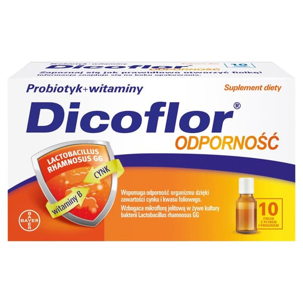 DICOFLOR Vitamin Immunitet PROBIOTIKA 10 hætteglas