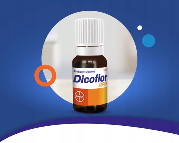 DICOFLOR Vitamin Immunitet PROBIOTIKA 10 hætteglas