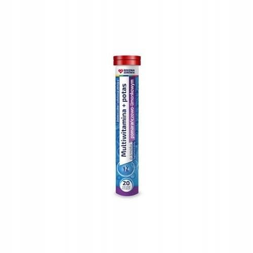 MULTIVITAMIN + KALIUMvitaminer 20 tabletter. mus.