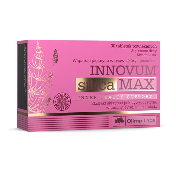 OLIMP Innovym Silica MAX hästsvans silikonhud 30 tabletter