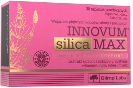 OLIMP Innovym Silica MAX hästsvans silikonhud 30 tabletter