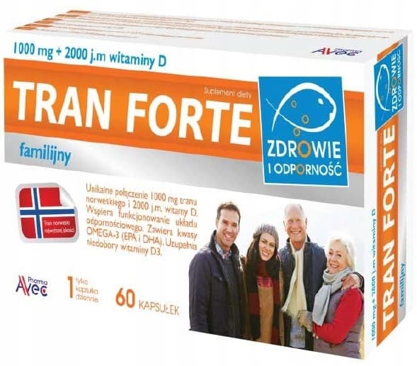 Avec Fish Oil Family Forte + Vitamin D 60 kapslar