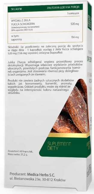 Medica Herbs JUKKA gigt og led 60 kapsler.