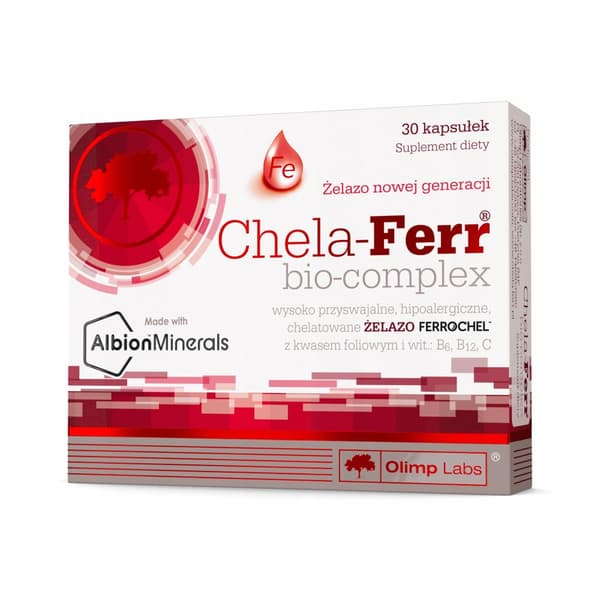 Olimp Chela-Ferr Bio-Complex 30 kapsler