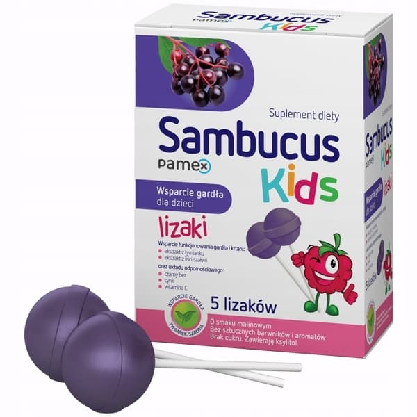 SAMBUCUS BARNKLASSAR för barns immunitet 5 st