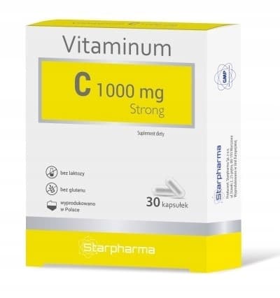 C-VITAMIN 1000 mg 30 kapslar. IMMUNITET