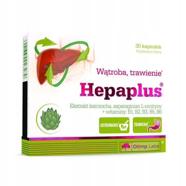 OLIMP HepaPlus levermatsmältning 30 kapslar.