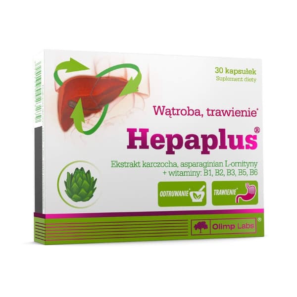 OLIMP HepaPlus levermatsmältning 30 kapslar.