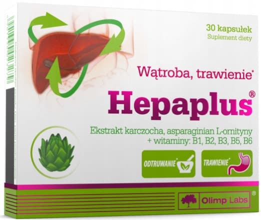 OLIMP HepaPlus levermatsmältning 30 kapslar.