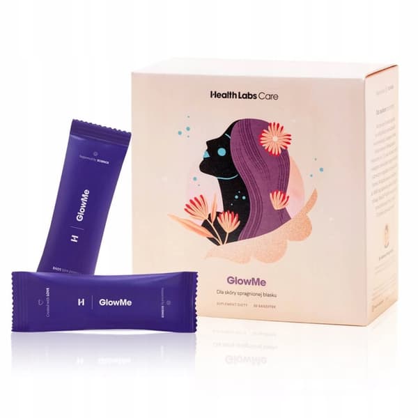 HEALTH LABS GlowMe kollagen slät hud 30 påsar