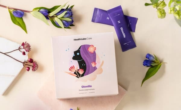 HEALTH LABS GlowMe kollagen slät hud 30 påsar