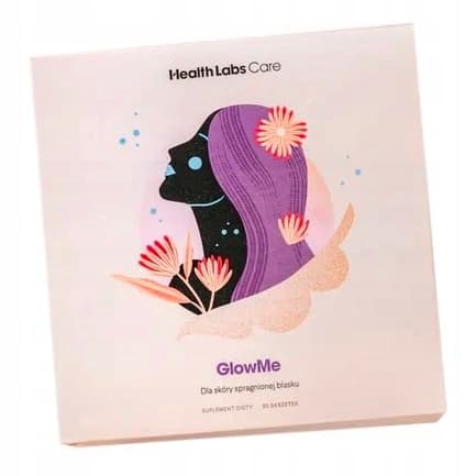 HEALTH LABS GlowMe kollagen slät hud 30 påsar