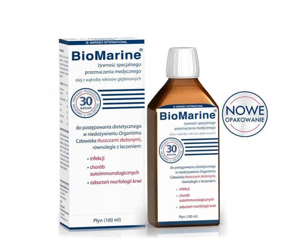 BioMarine Liquid 100ml Immunitet Hjärta Ögon