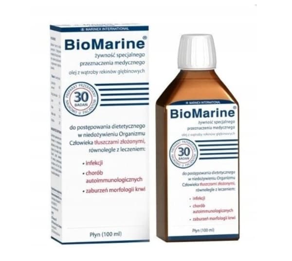 BioMarine Liquid 100ml Immunitet Hjärta Ögon