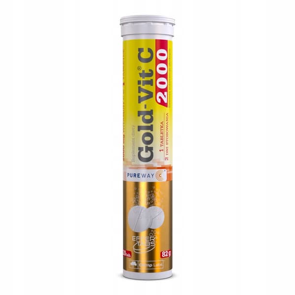 OLIMP Gold- C-vitamin 2000 C-vitamin citron 20 tabletter.