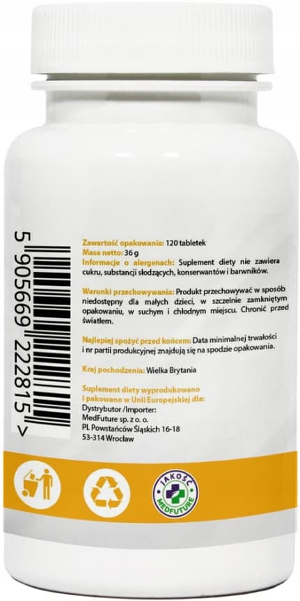 VITAMIN D3 4000 + K2 MK-7 FORTE MedFuture 120 flikar