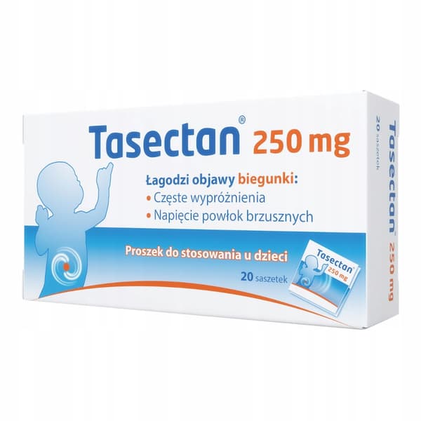 Tasectan 250 mg Mod diarré hos børn 20 breve