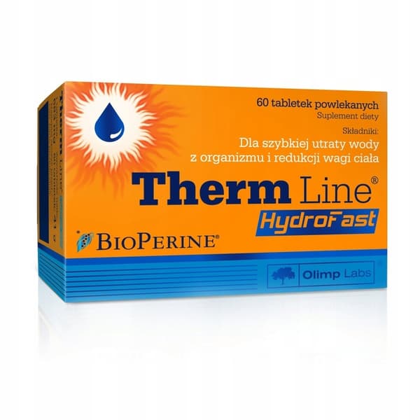 OLIMP THERM LINE HydroFast 60 tabletter KRAFTFULLA FETTBRÄNNARE